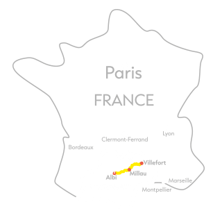 Carte France GR736