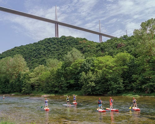 GR736 Millau paddle