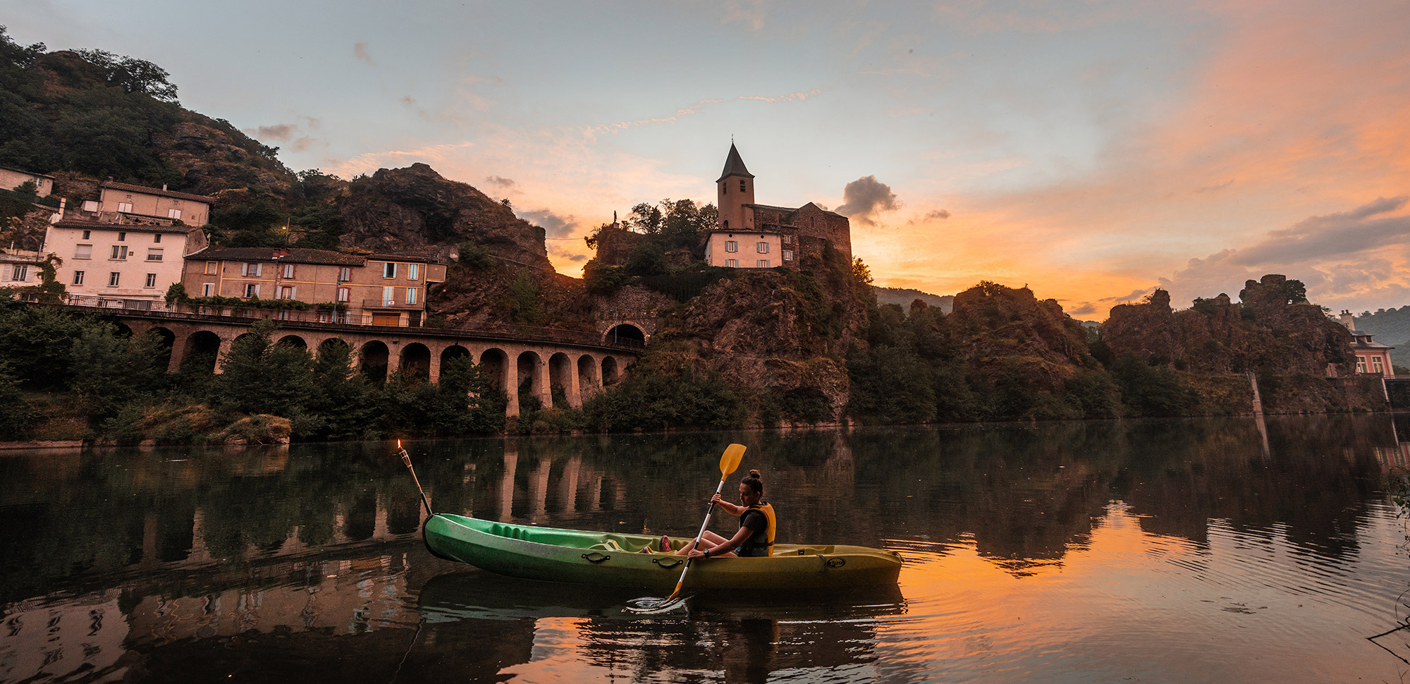 Canoe à Ambialet - Vallee du Tarn @Les_michmich_en_vadrouille