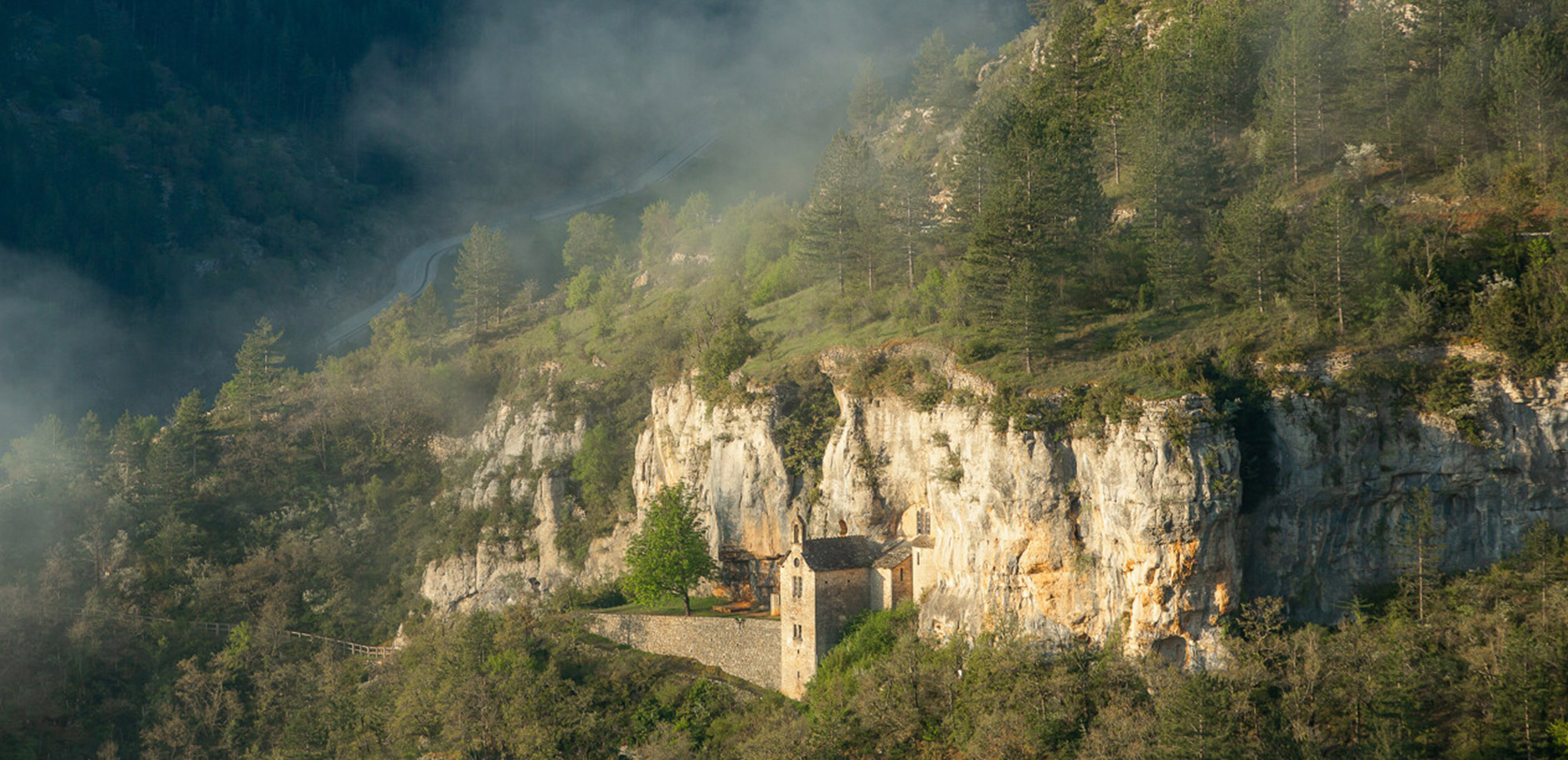 L'ermitage de la Roche Ste Enimie © Benoit_Colomb